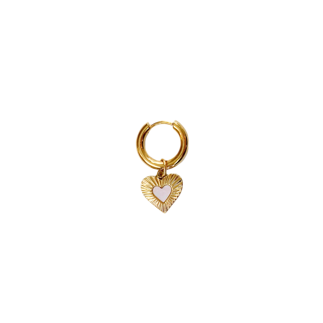Heart Glow Oorbel
