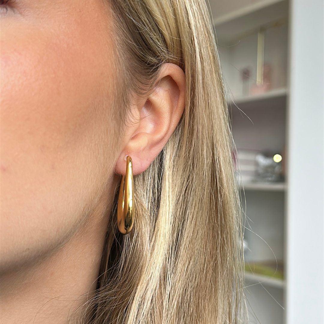 Halo Hoops Clip Oorbellen