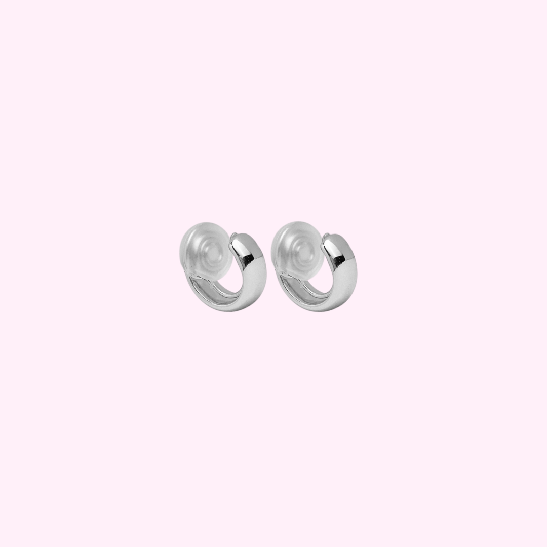 Little Basic Hoops Clip Oorbellen