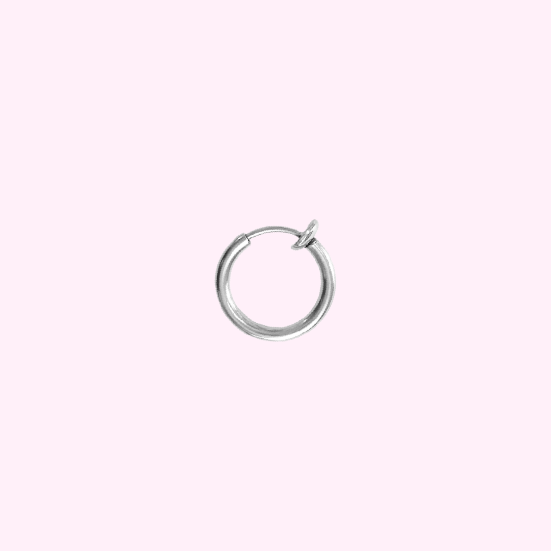 Clip Oorbel - Zilver