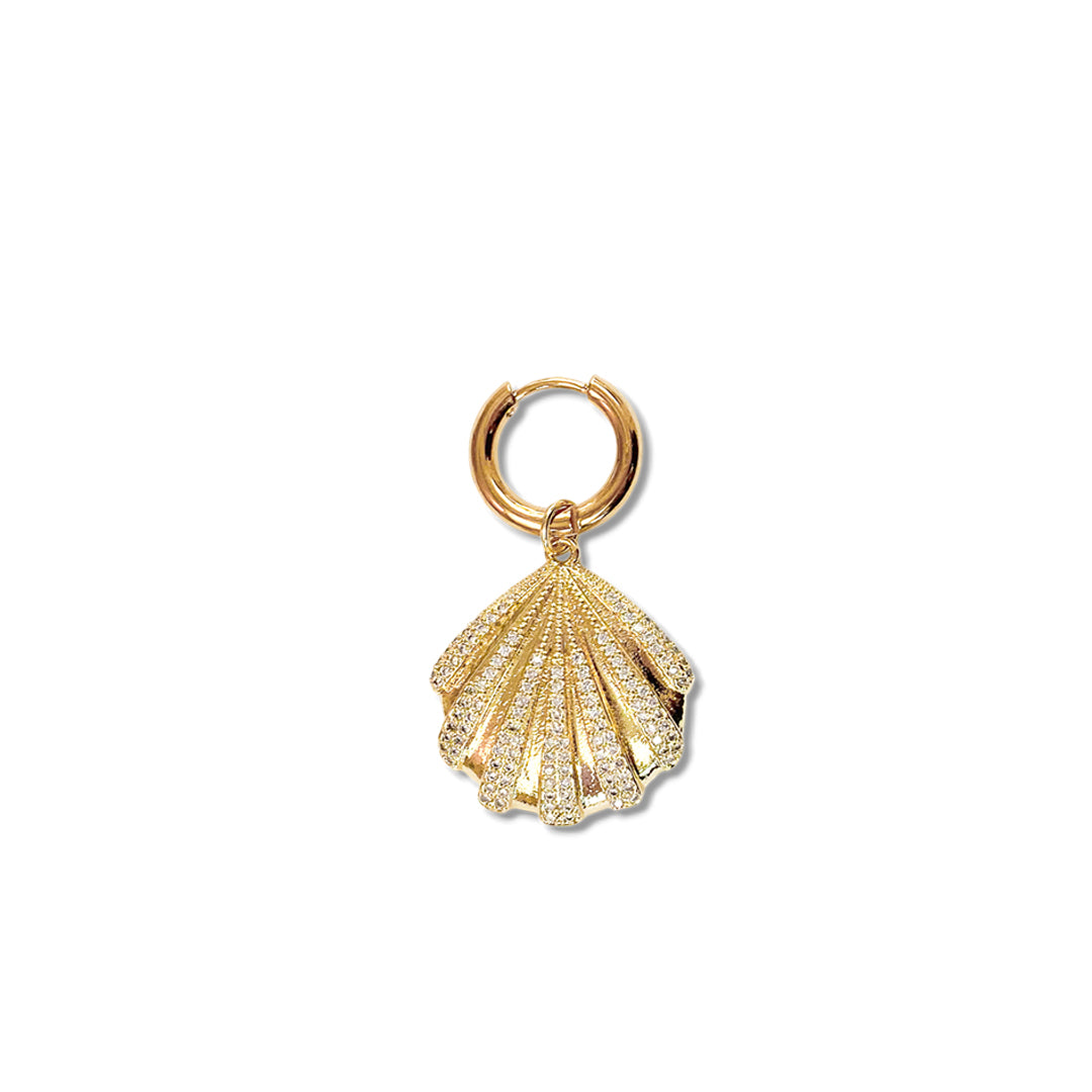 Sparkle Shell Oorbel