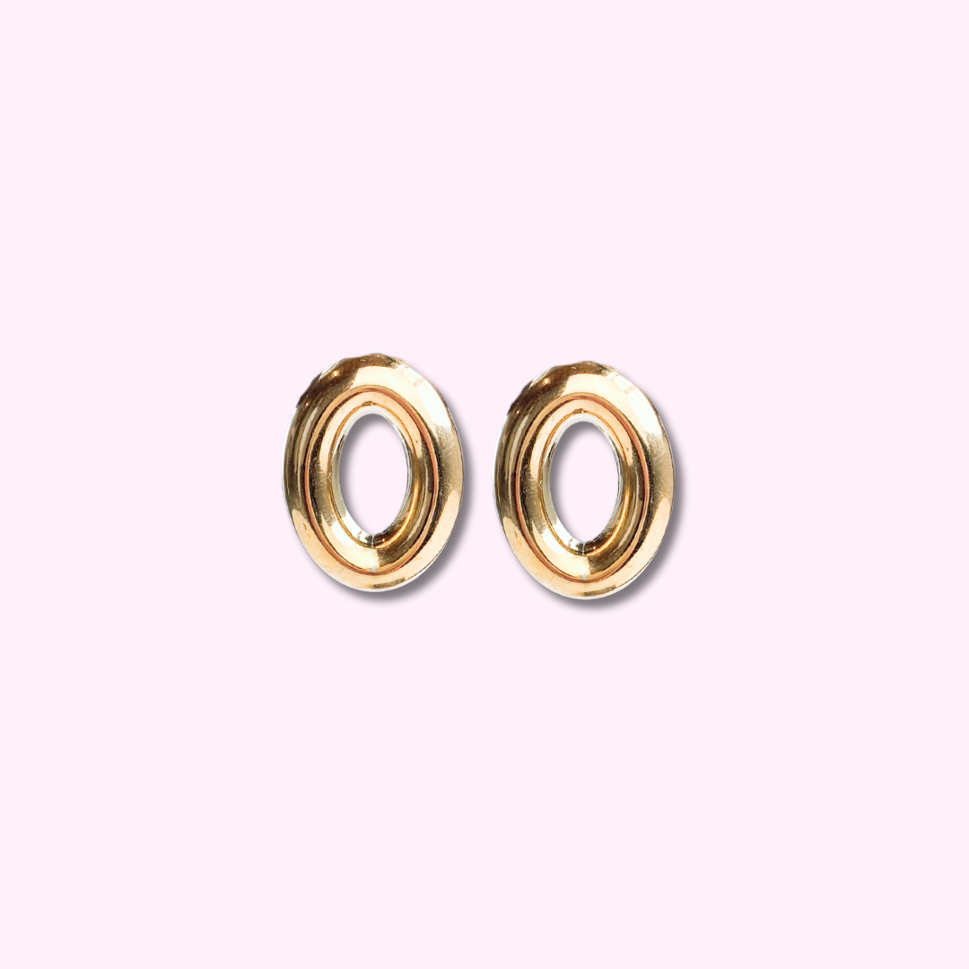 Clip oorbellen Golden Circle