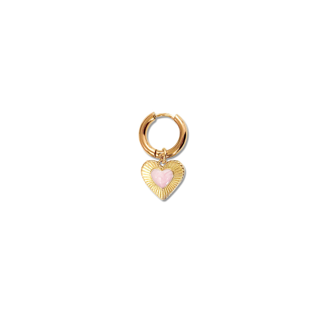 Blossom Heart Oorbel