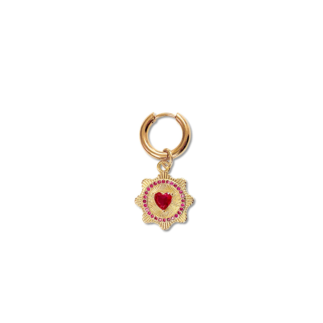 Princess of Hearts Oorbel