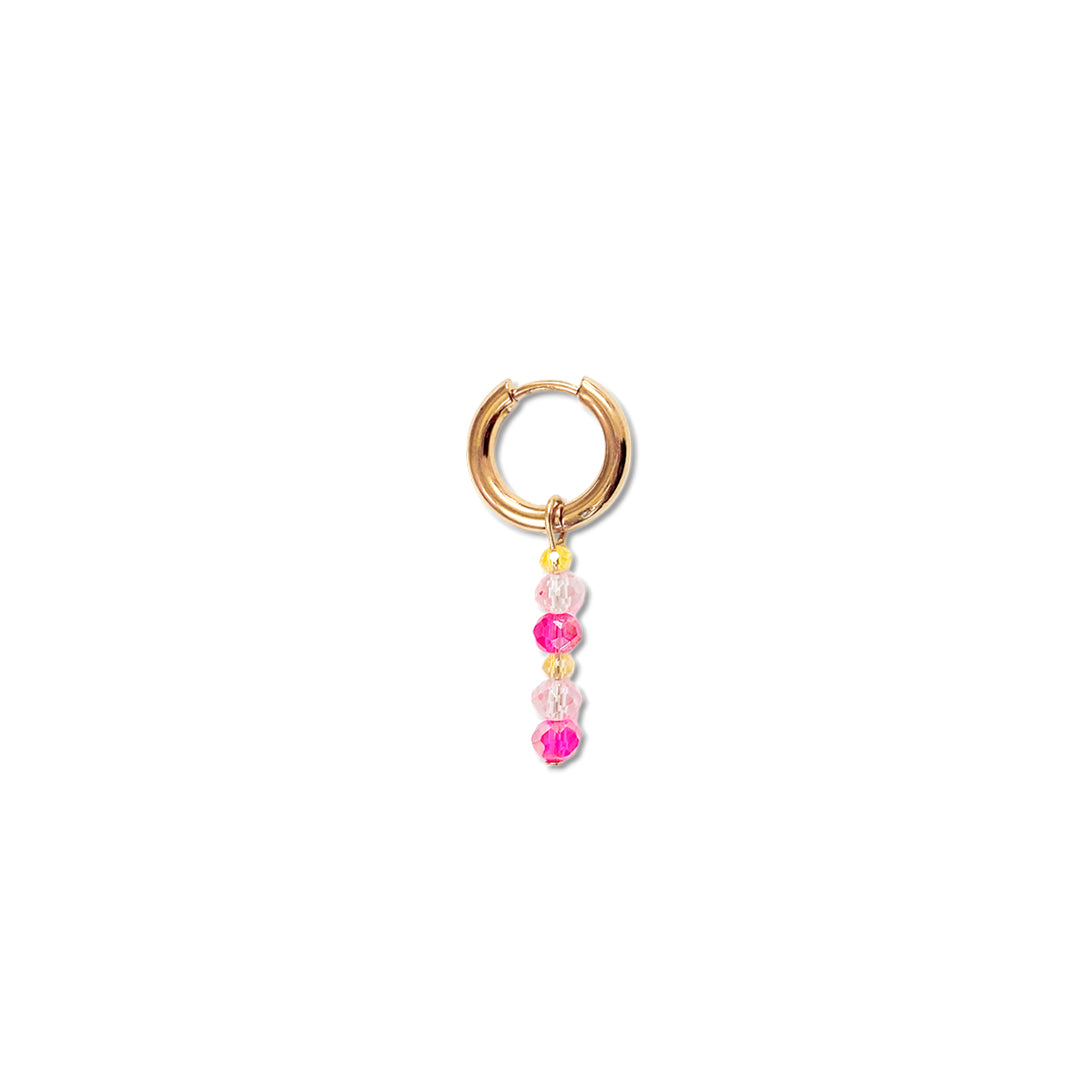 Pink Party Oorbel