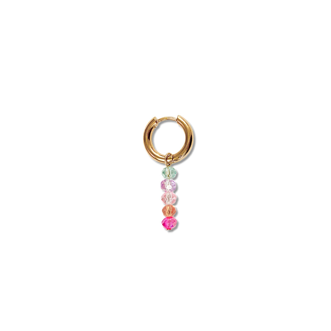 Pastel Disco Oorbel