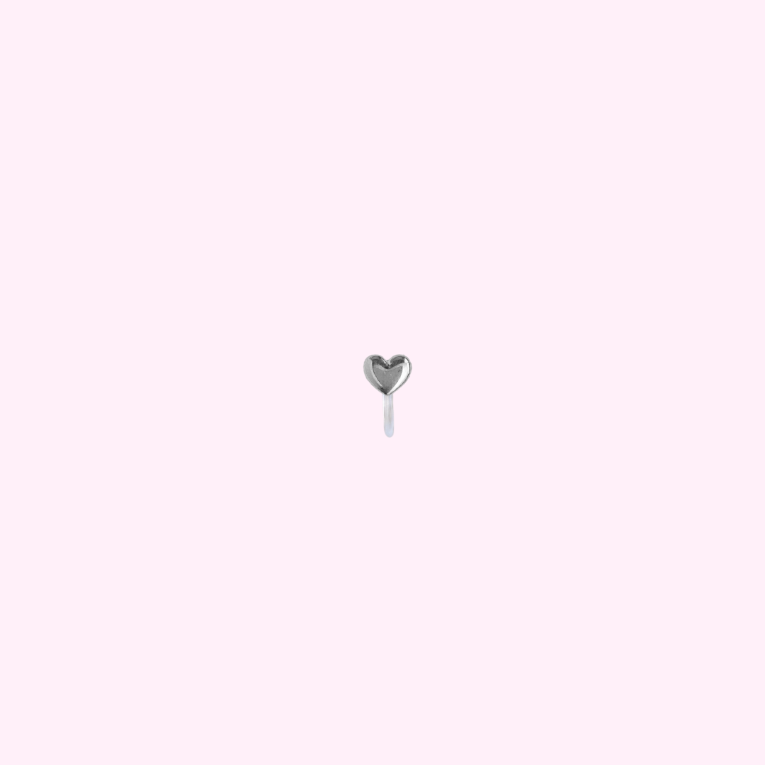 Clip oorbel Lovely Heart