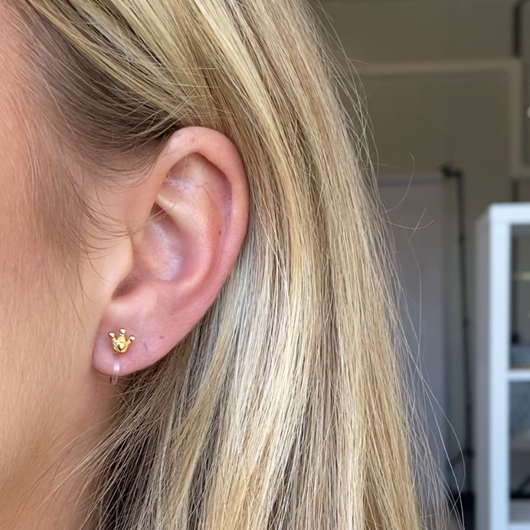Clip oorbellen Princess