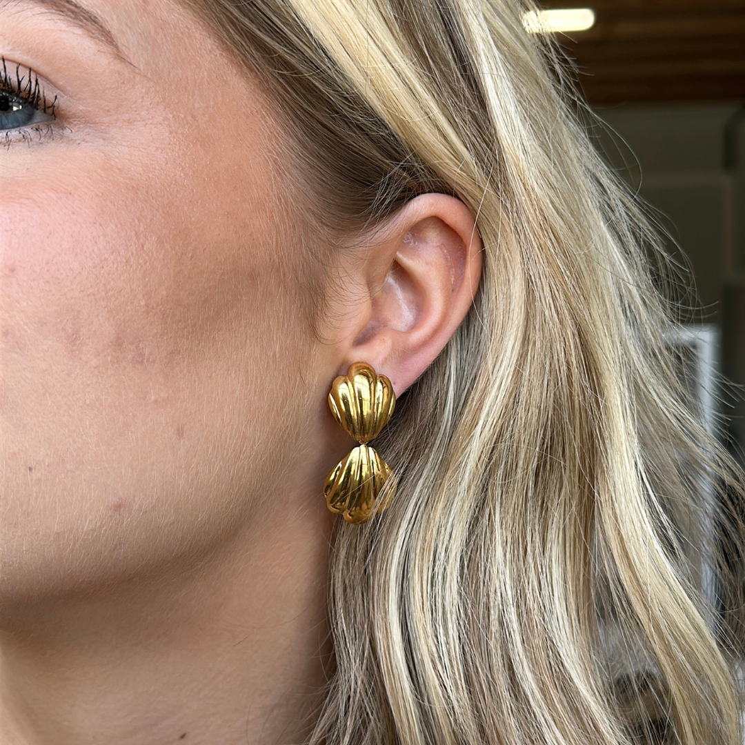 Island Glow Clip Oorbellen