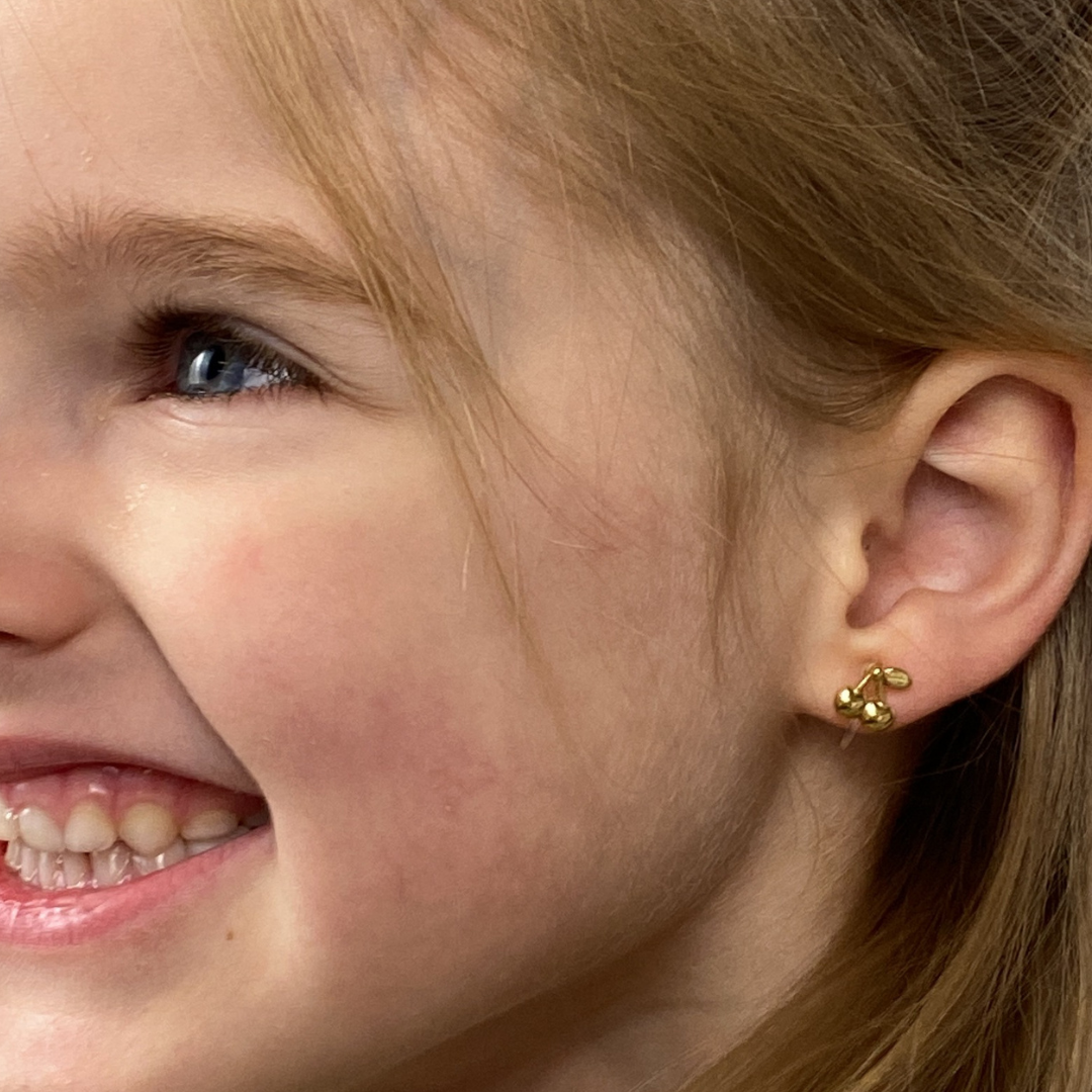 Clip oorbellen Little Cherry