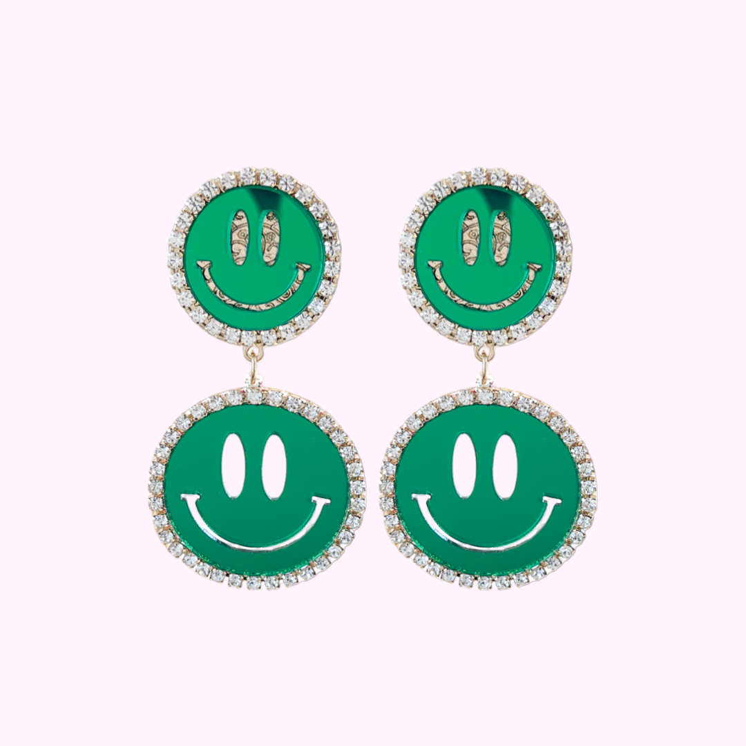 Smiles of Joy Oorbellen - set groen