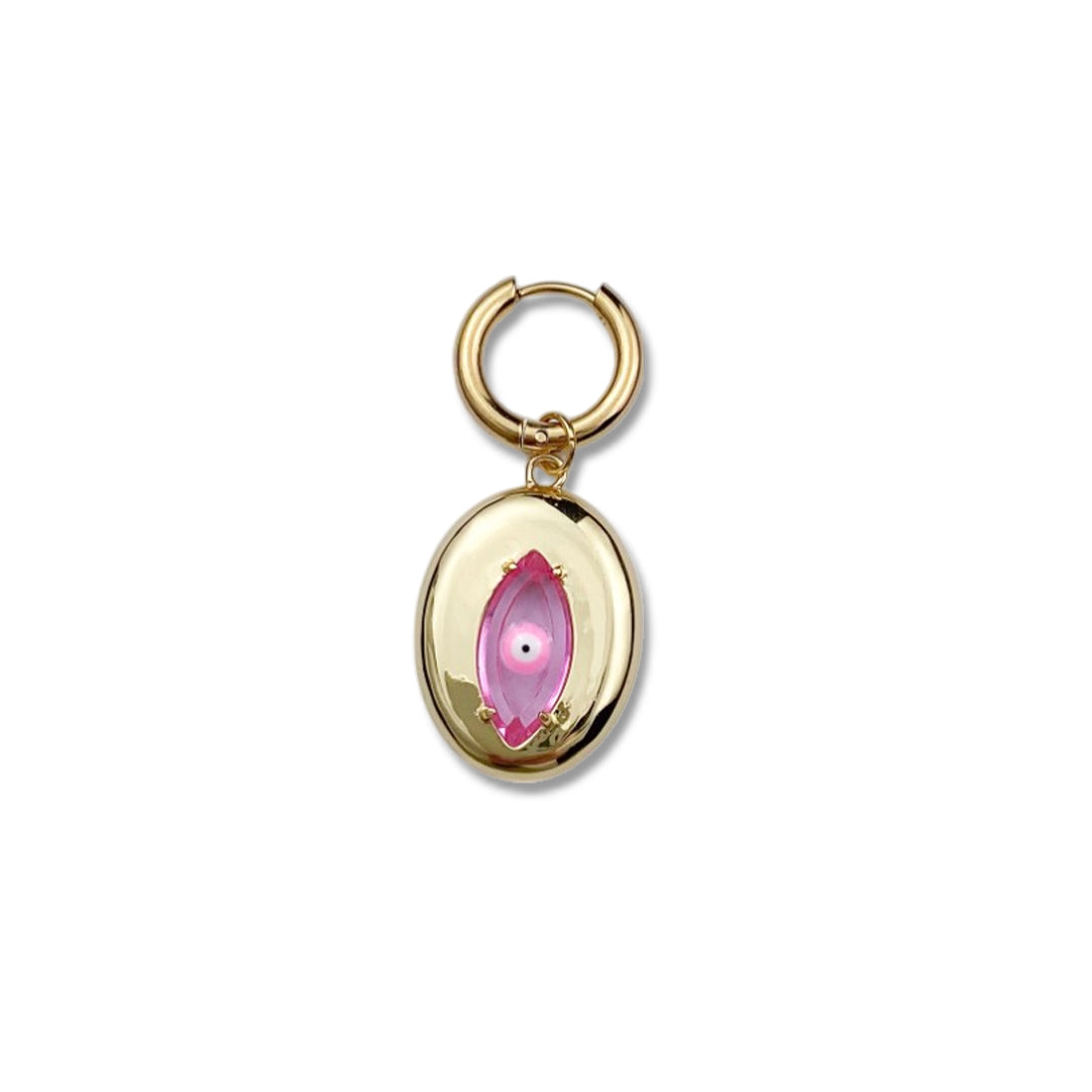 Pink Vision Oorbel