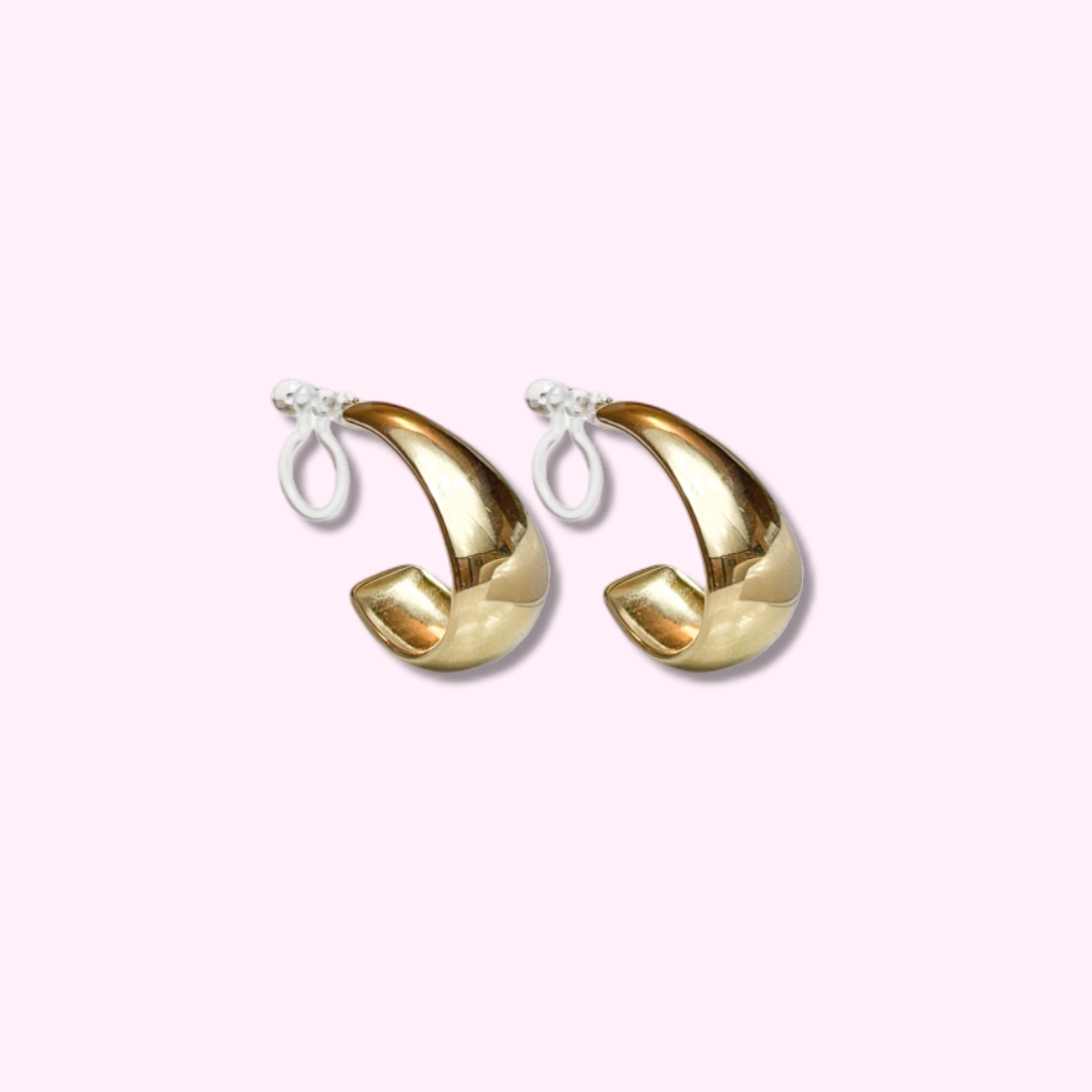 Clip Oorbellen Basic Hoops