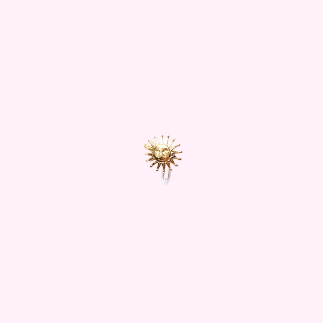 Clip Oorbel Happy Sun