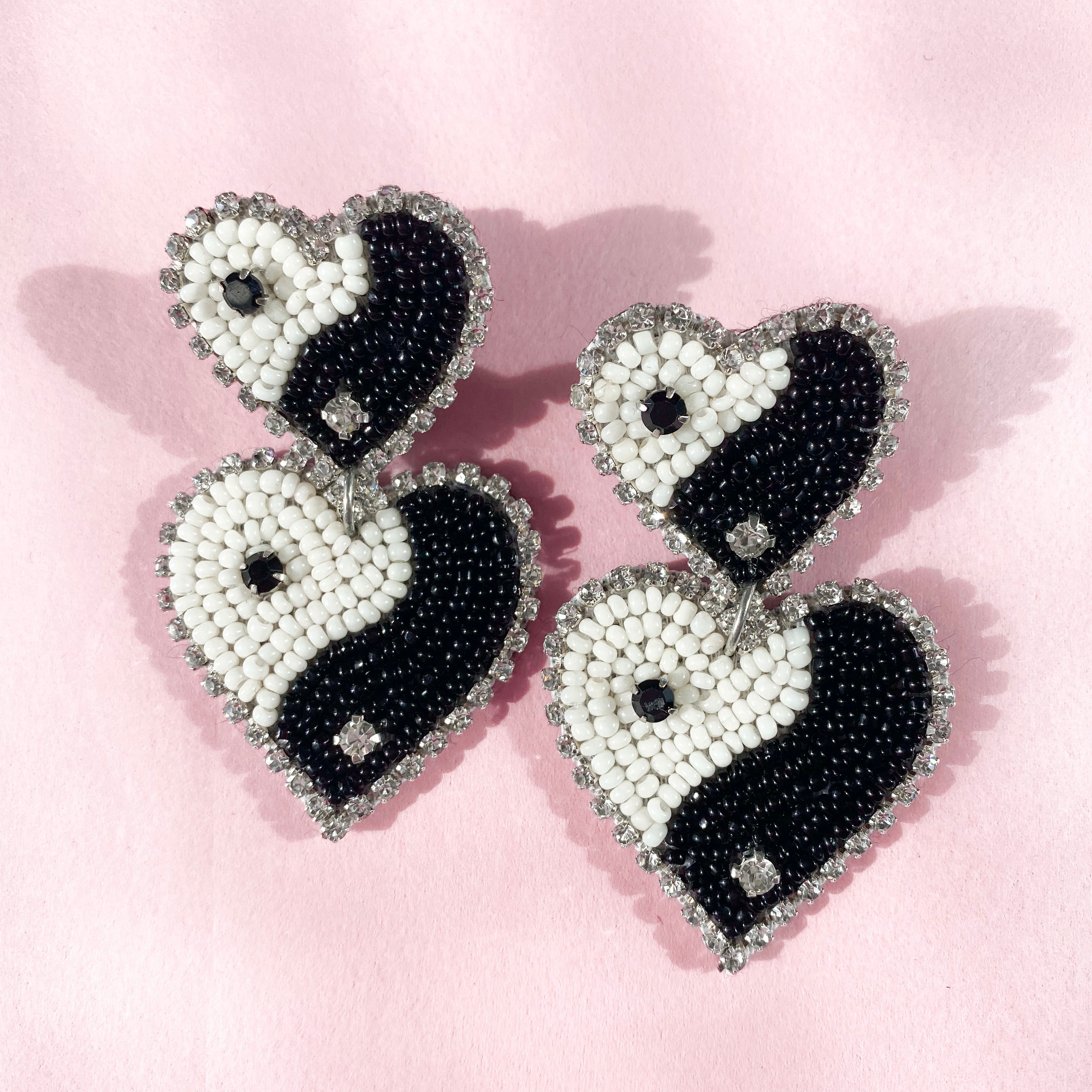 Falling in Love Ying Yang Oorbellen - Set