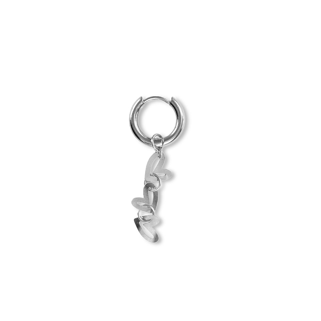 Open Hearts Oorbel