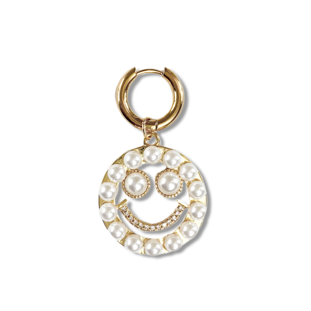 Pearls make me happy Oorbel