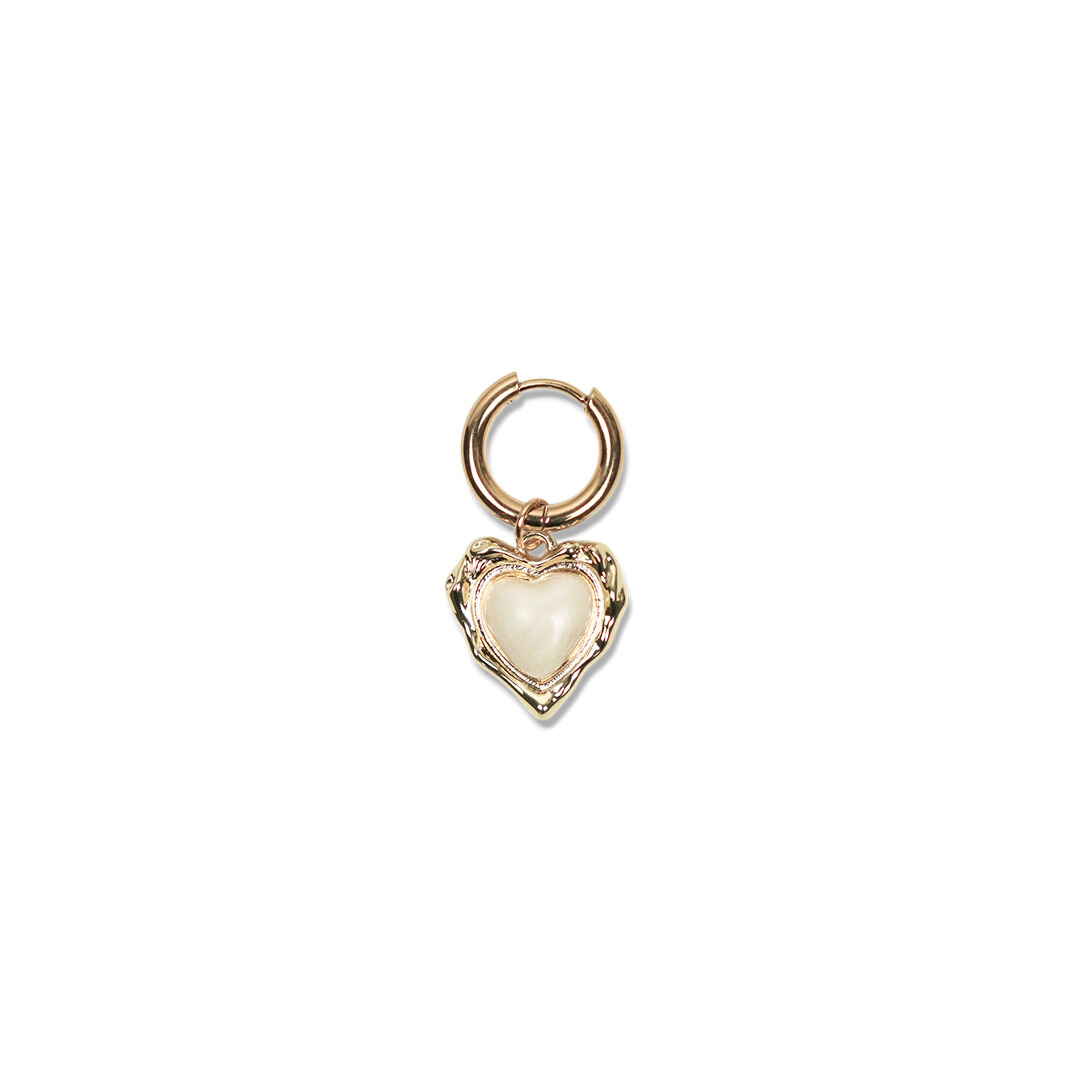 Icy Heart Oorbel