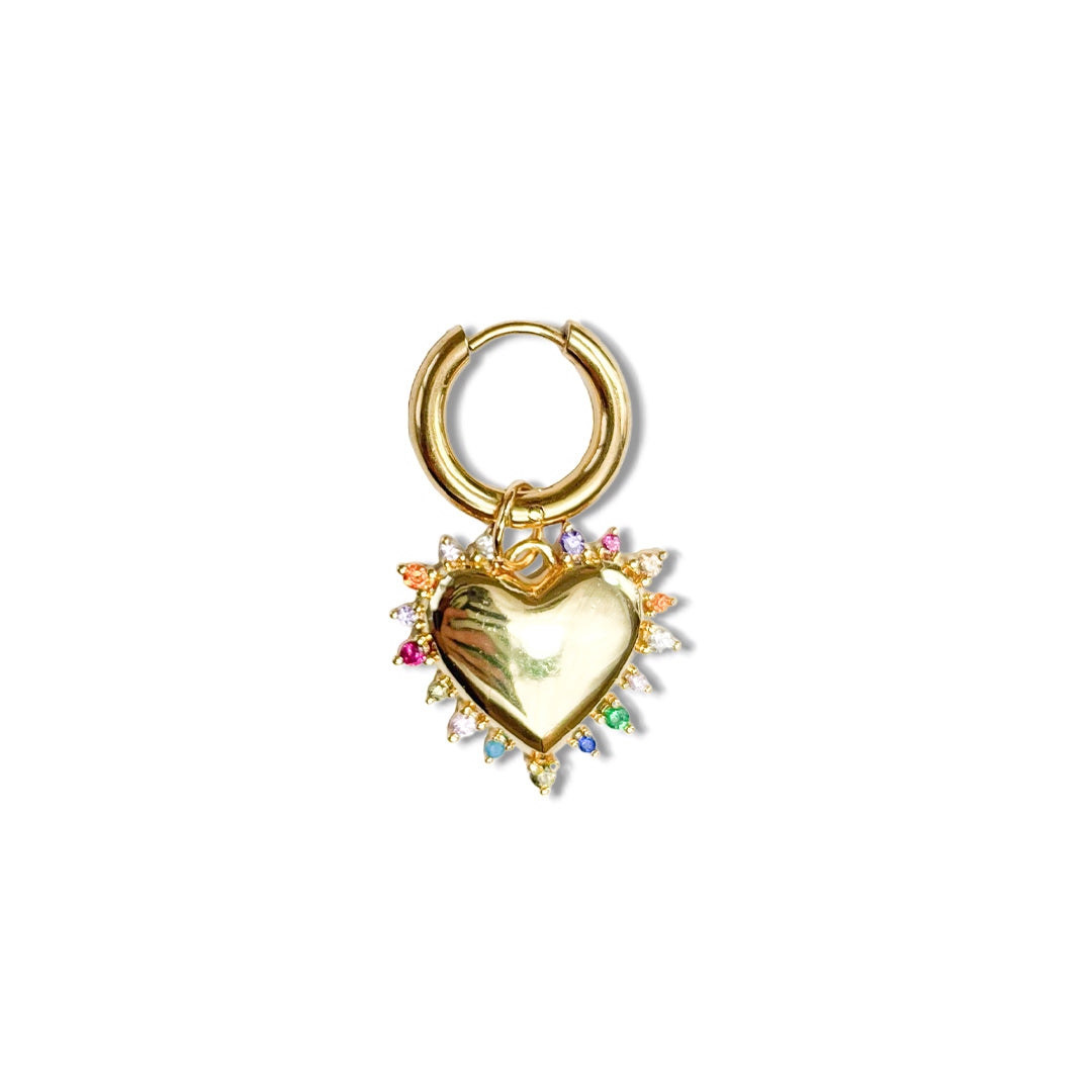 Spicy Heart Oorbel