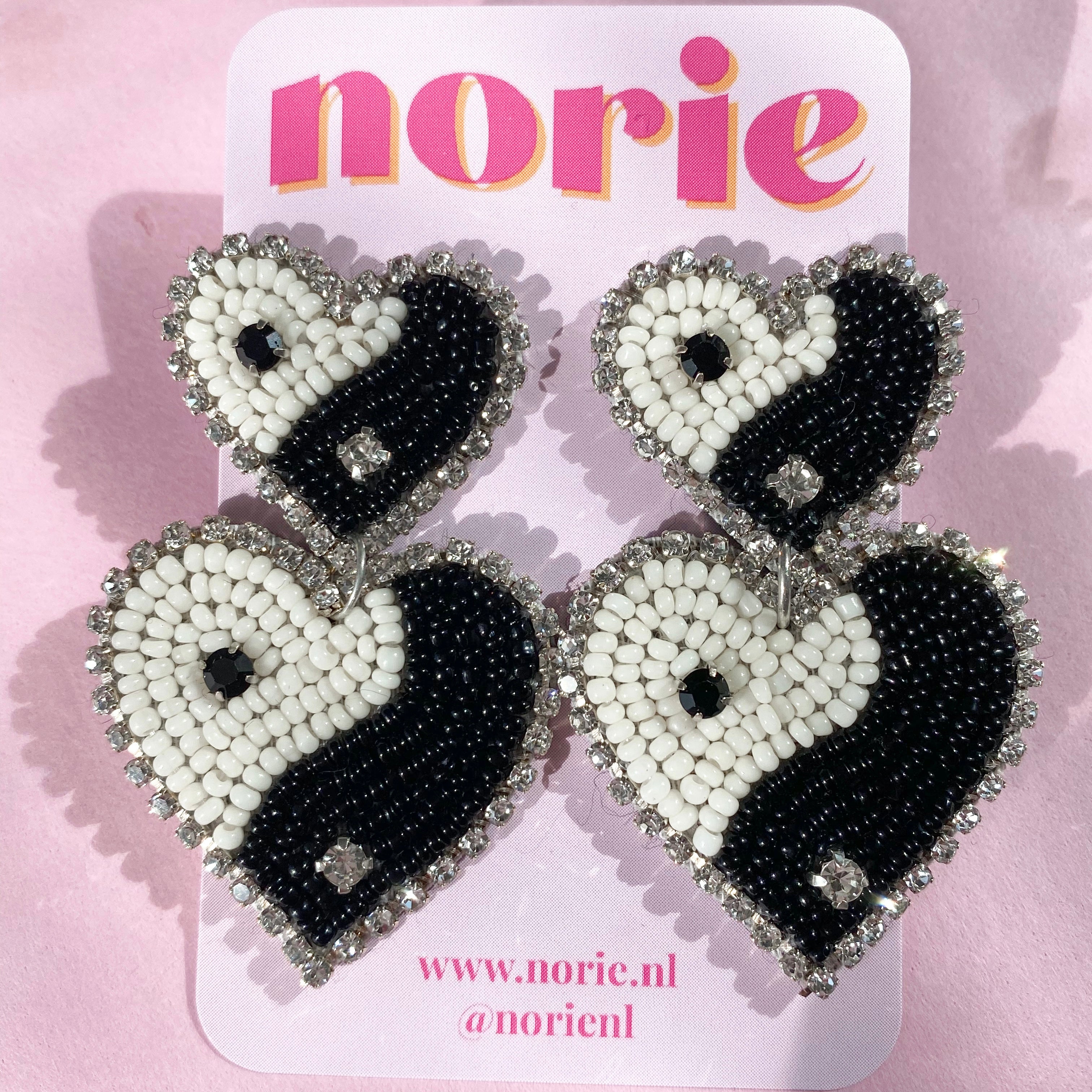 Falling in Love Ying Yang Oorbellen - Set