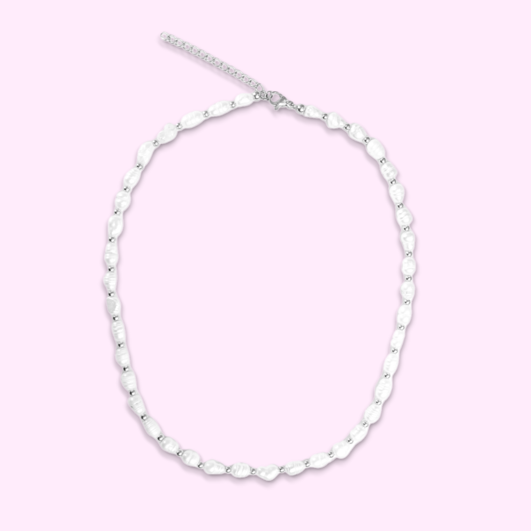 Pearly Chain - Zilver