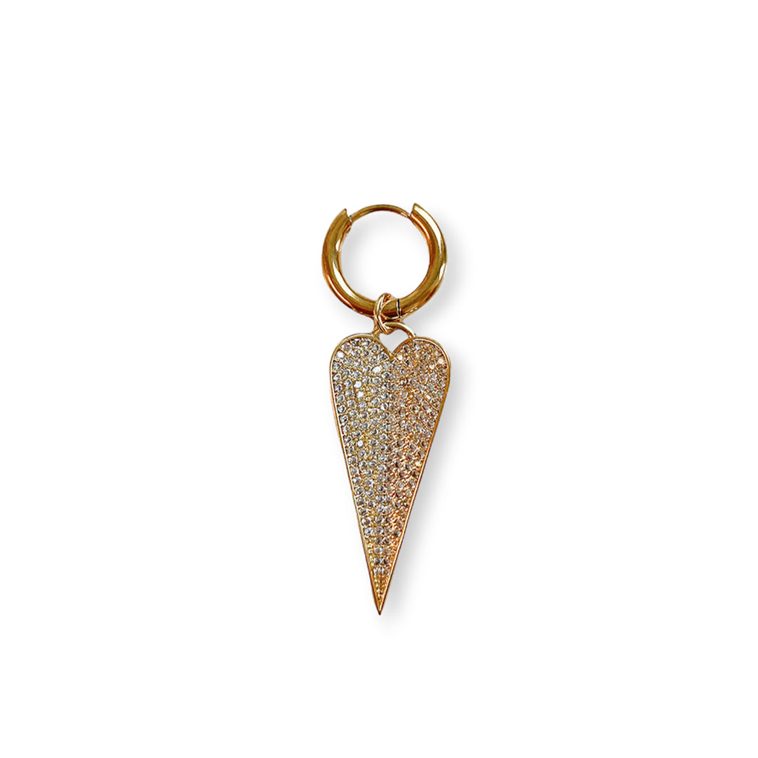 Angel Heart Oorbel