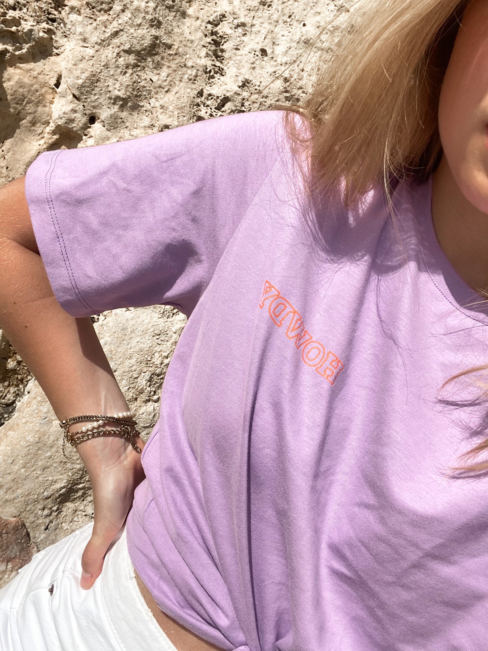 Howdy T-shirt Purple
