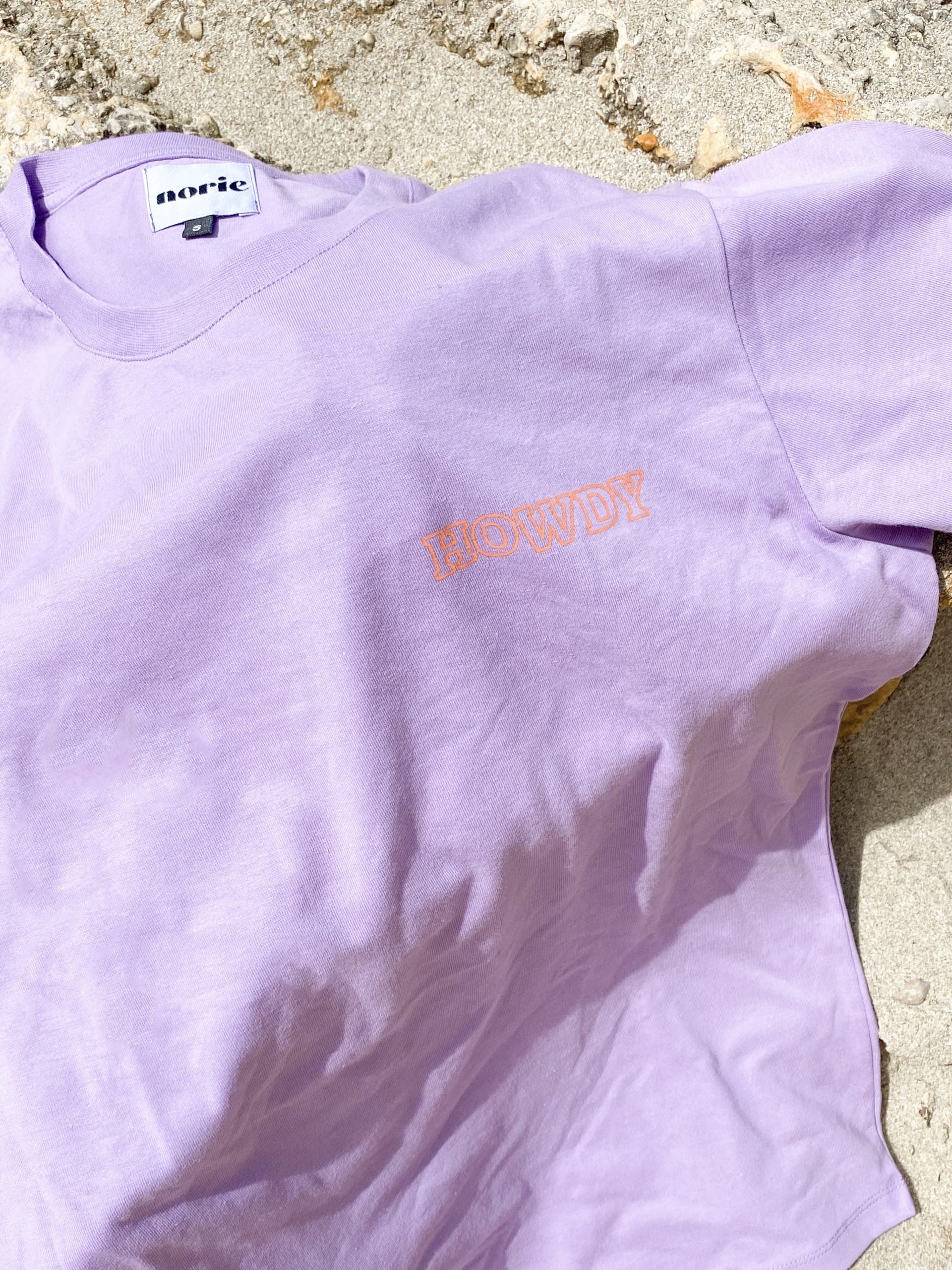 Howdy T-shirt Purple