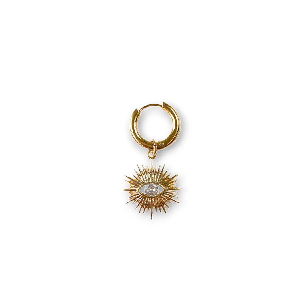 Material Eye Oorbel