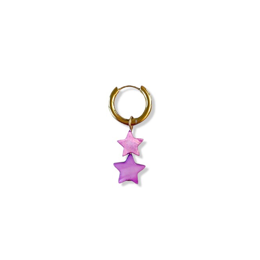 Stardoll Purple Oorbel