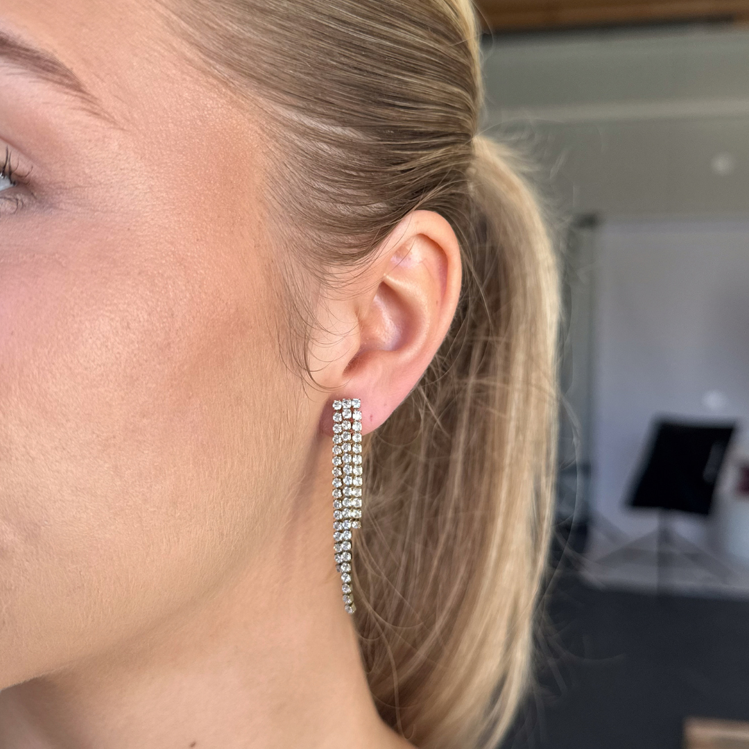 Iconic Diamonds Clip Oorbellen