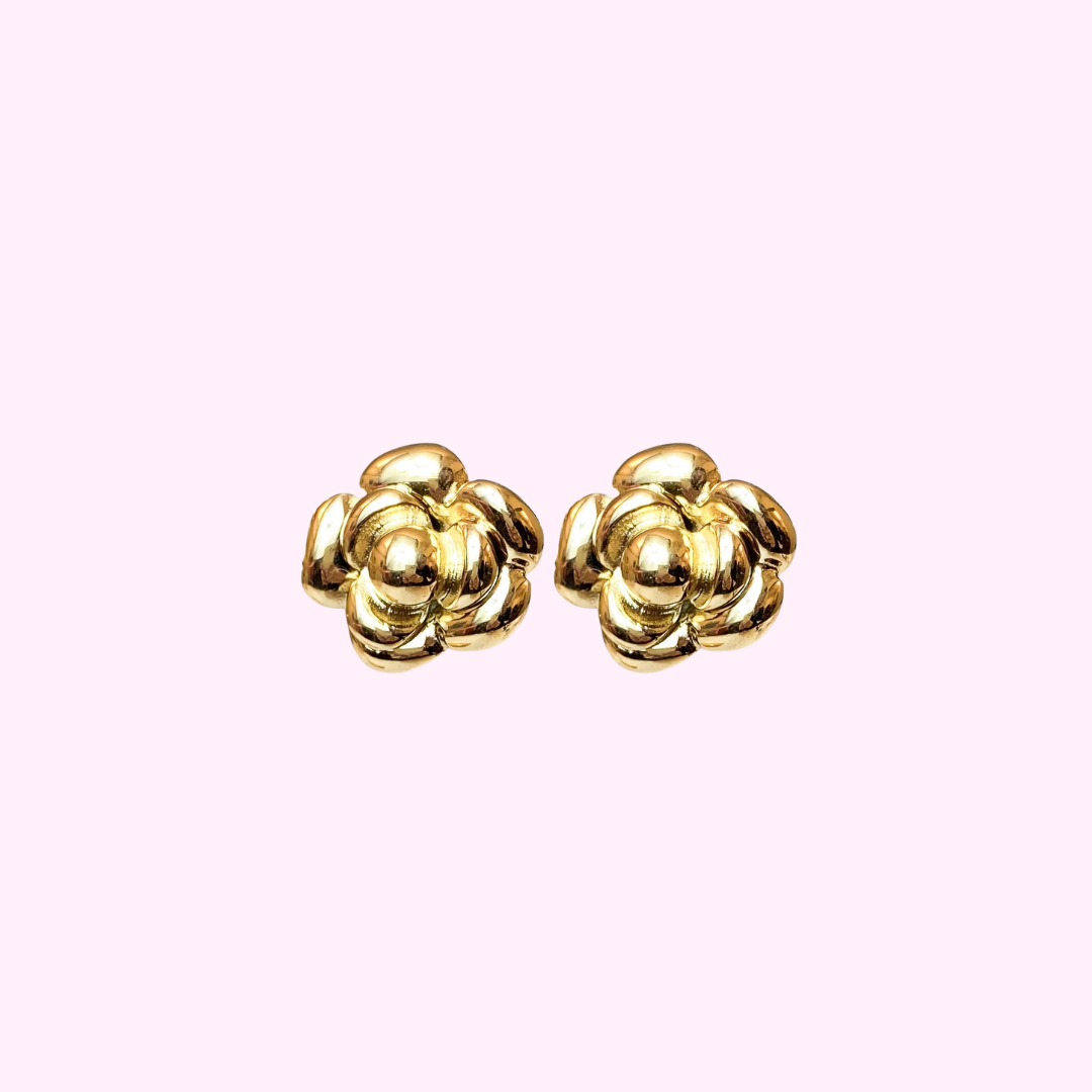 Clip Oorbellen Balloon Rose