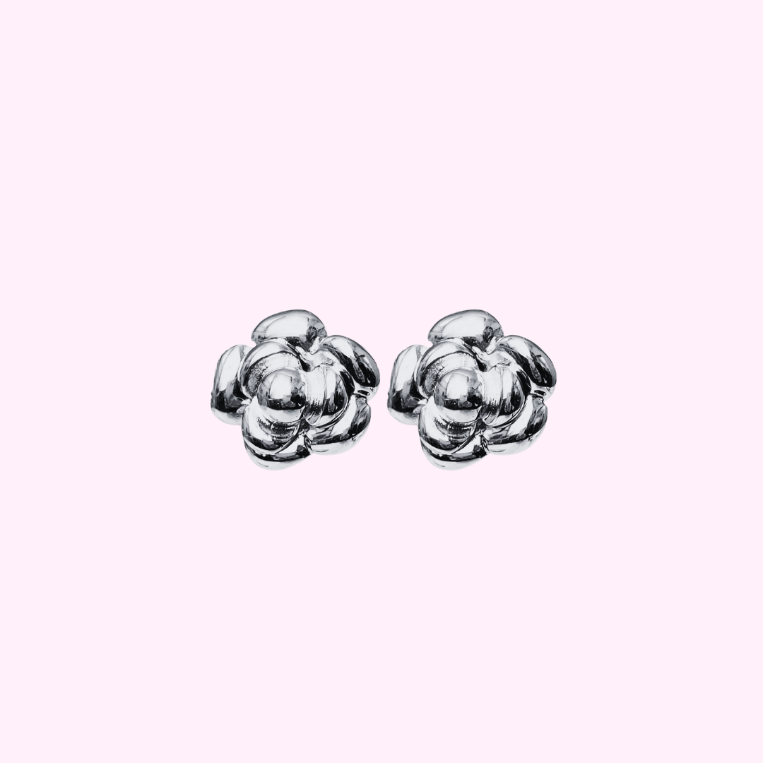 Clip Oorbellen Balloon Rose