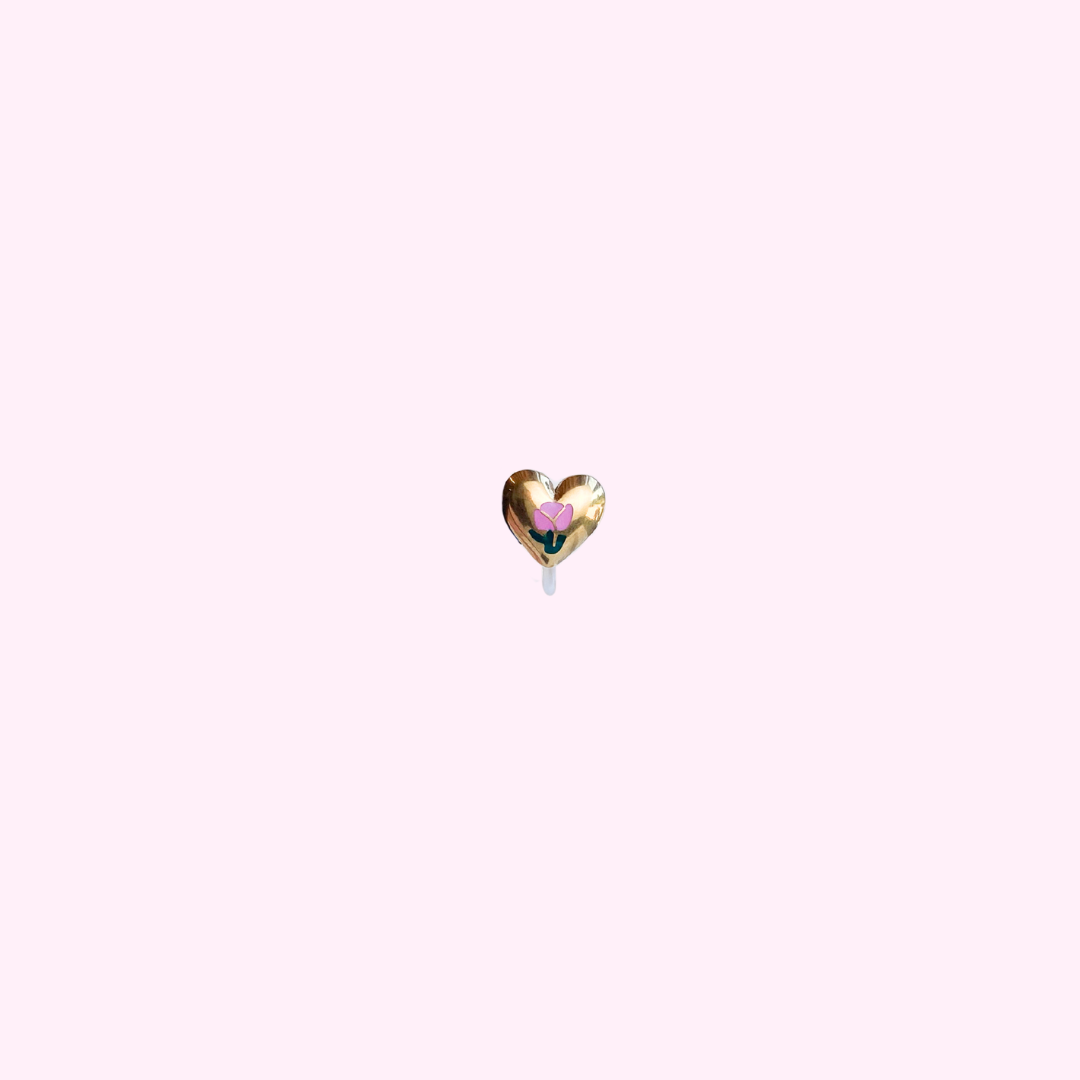 Clip oorbel Lovely Tulip