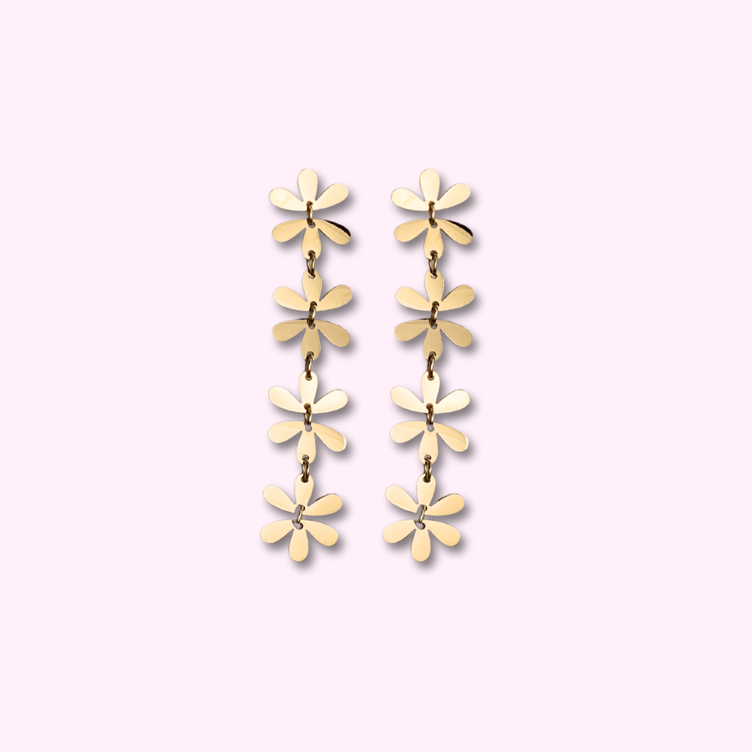 Clip oorbellen Blooming Drops