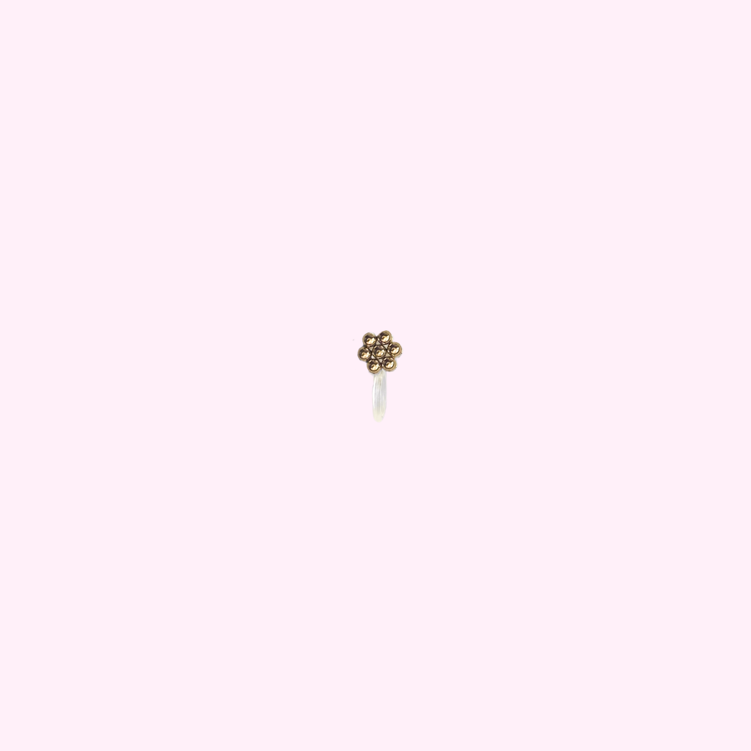 Clip oorbel Magic Daisy