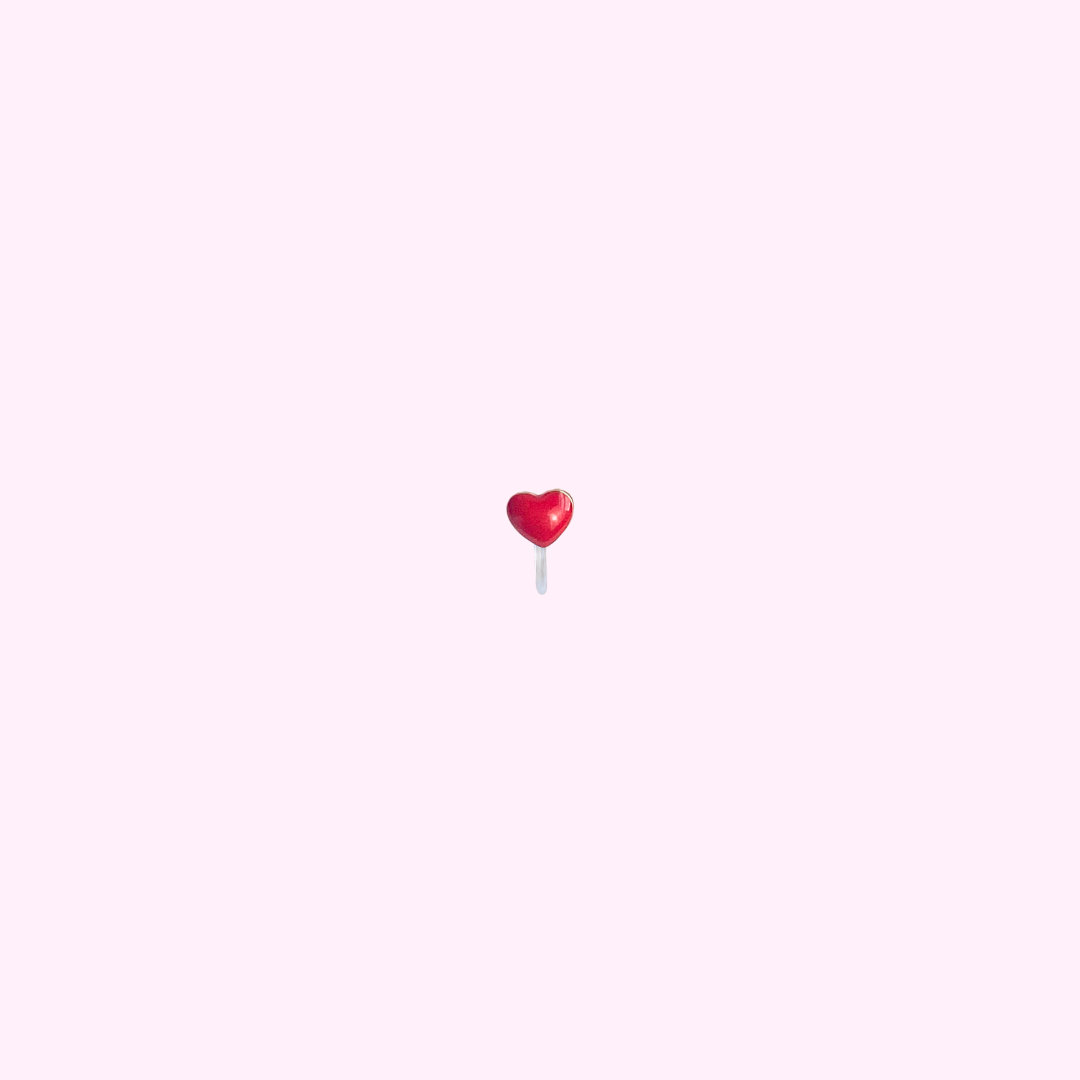 Clip oorbel Little Valentine