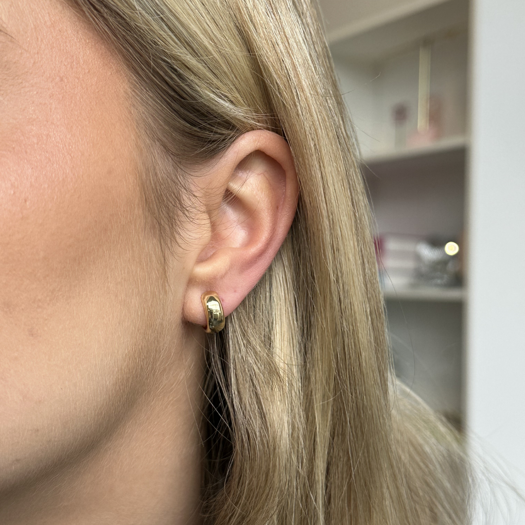 Little Basic Hoops Clip Oorbellen