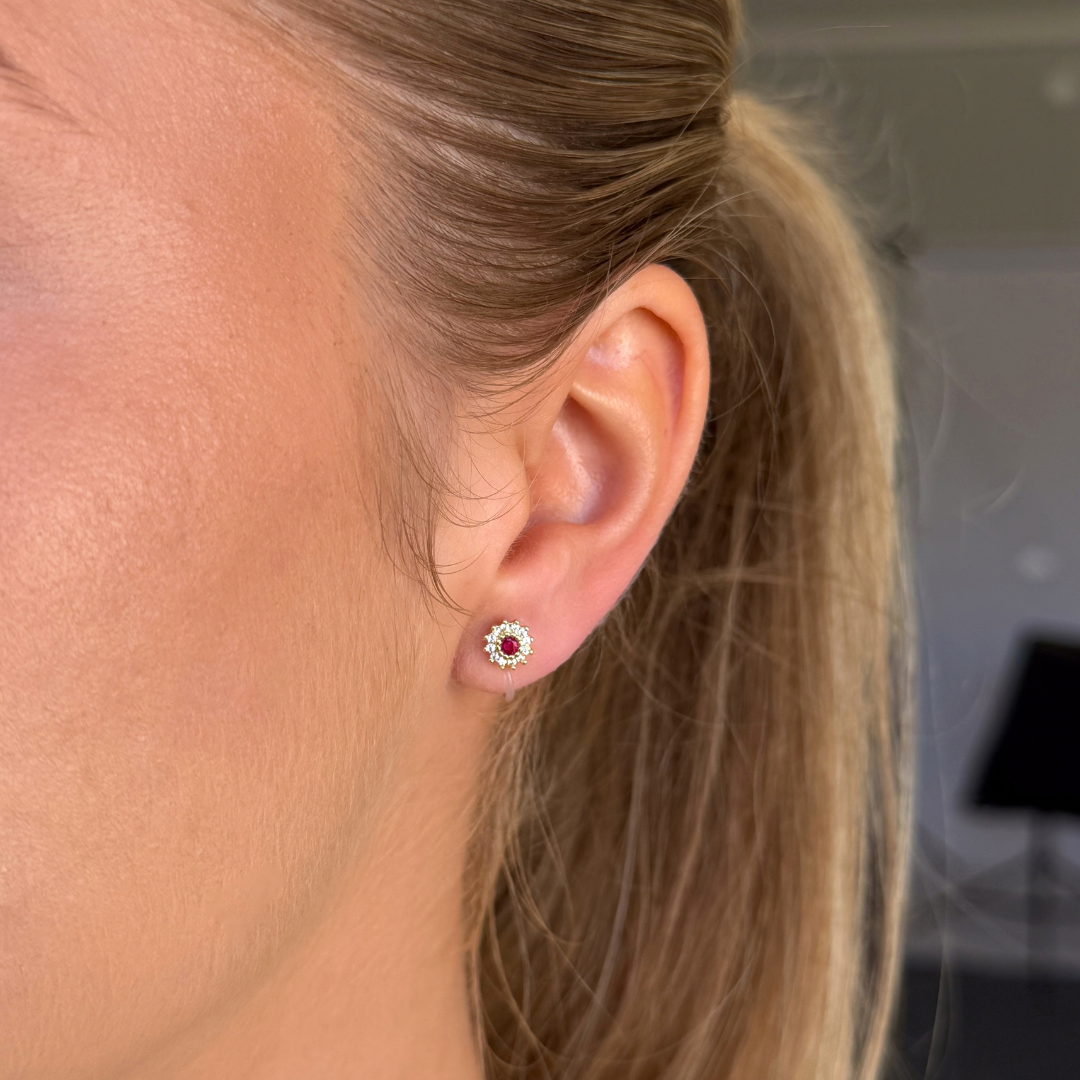 Royal Sparkle Clip Oorbellen