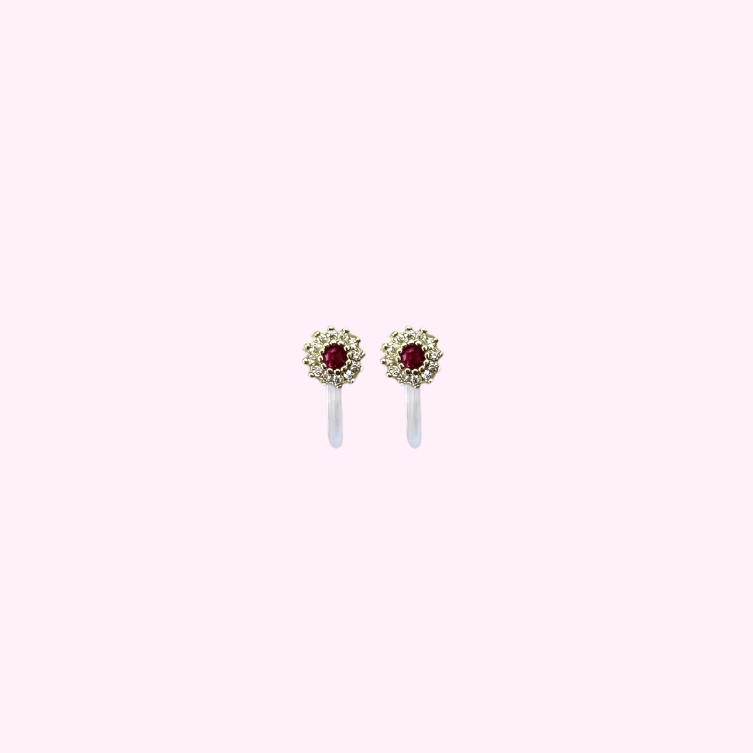 Royal Sparkle Clip Oorbellen
