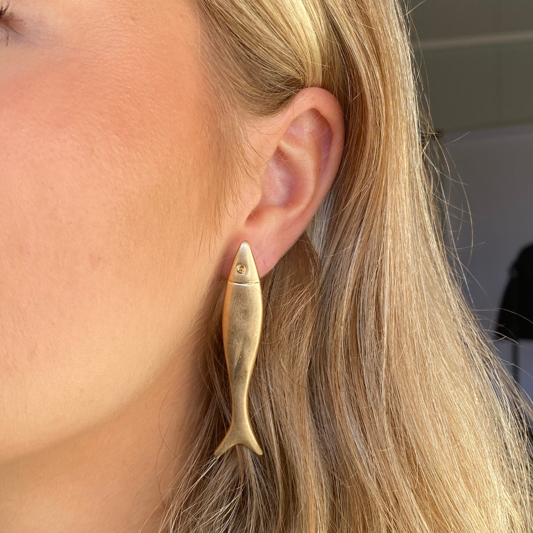 Clip oorbellen Fishy