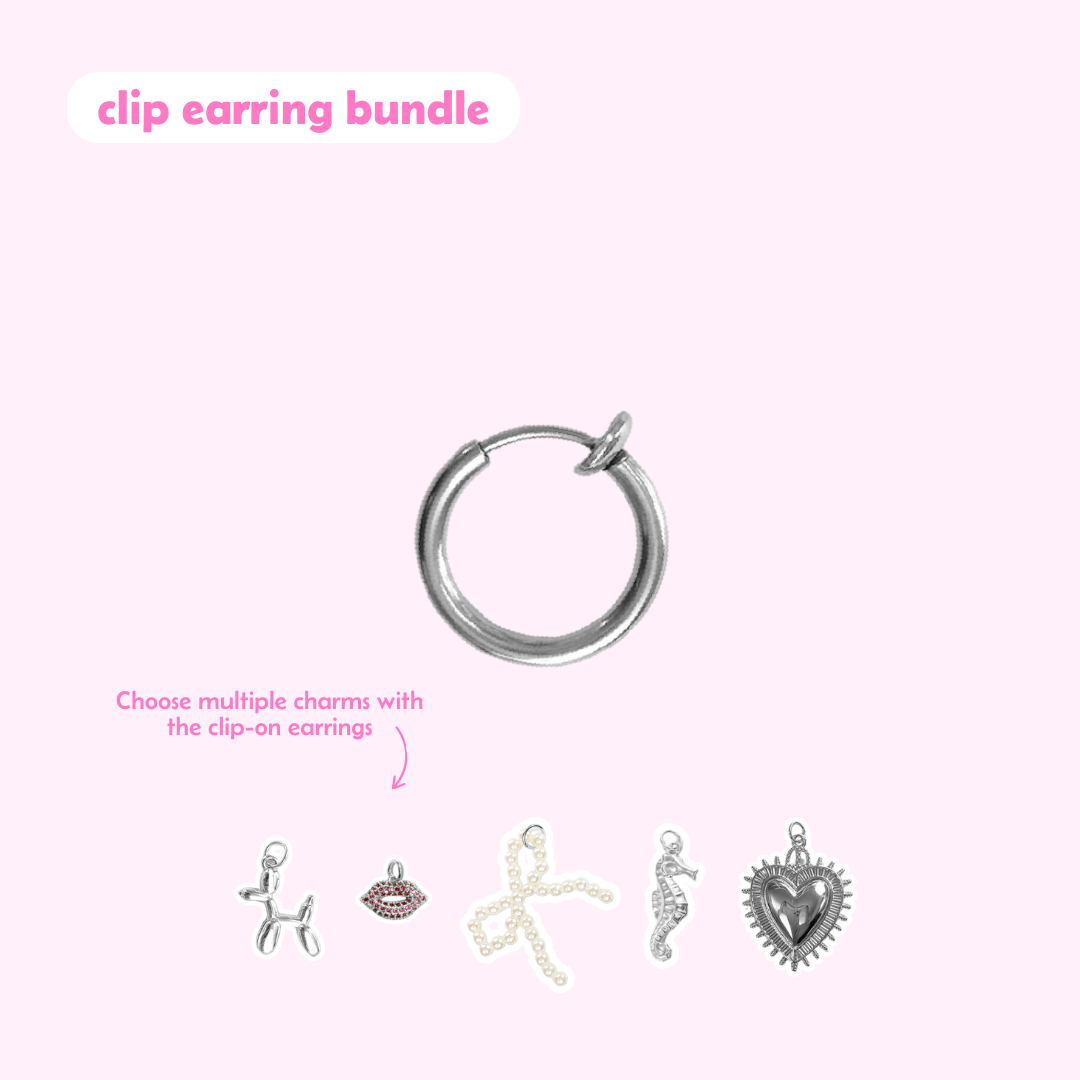 Clip Oorbel Bundle Silver