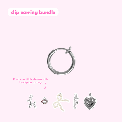 Clip Oorbel Bundle Silver