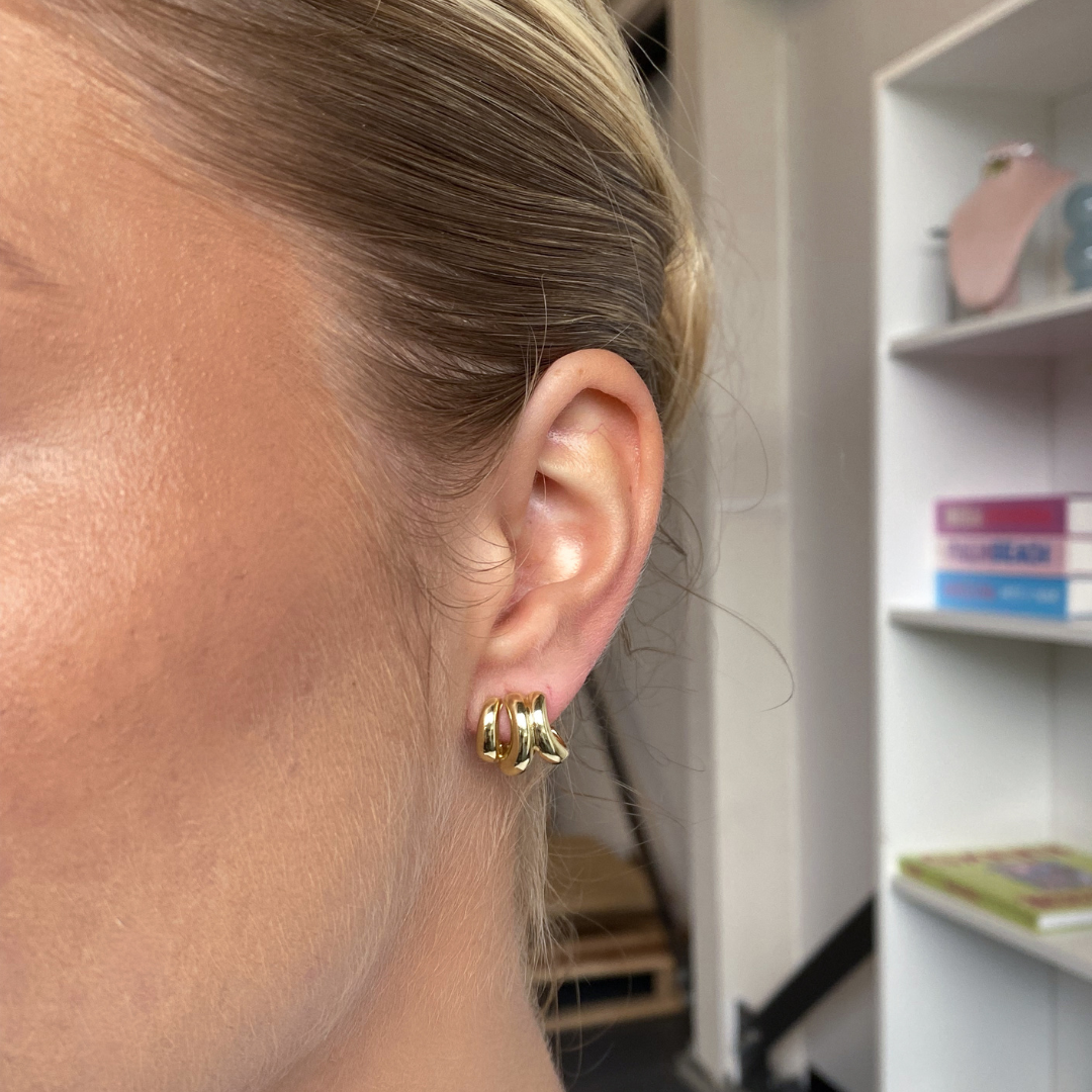 Chic Twist Clip Oorbellen
