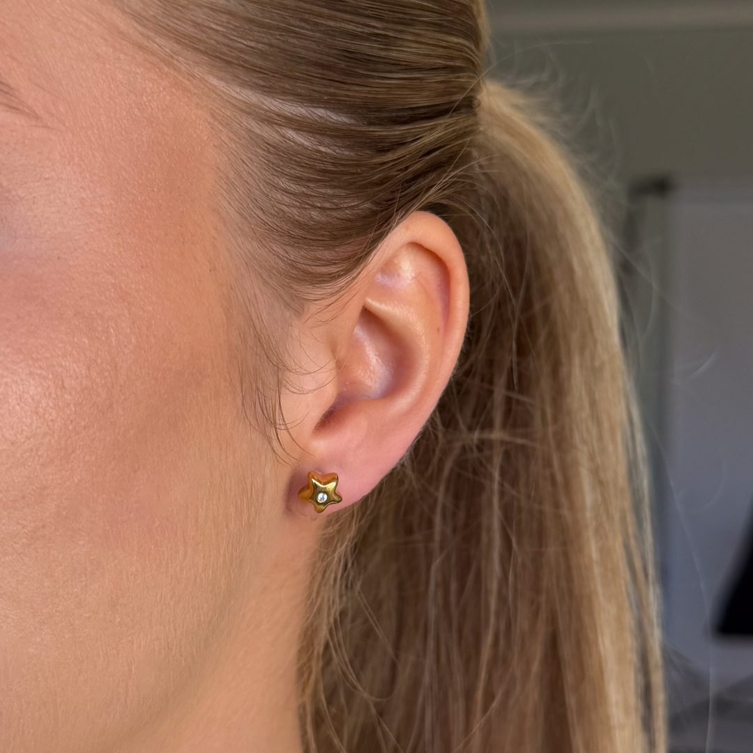 Sprinkle Star Clip Oorbellen
