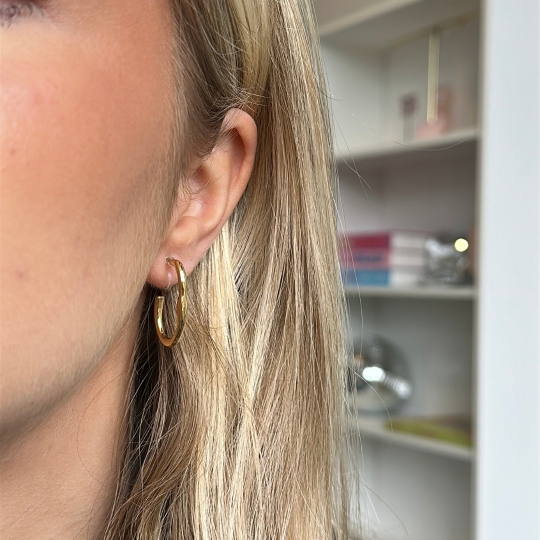 Loop Clip Oorbellen