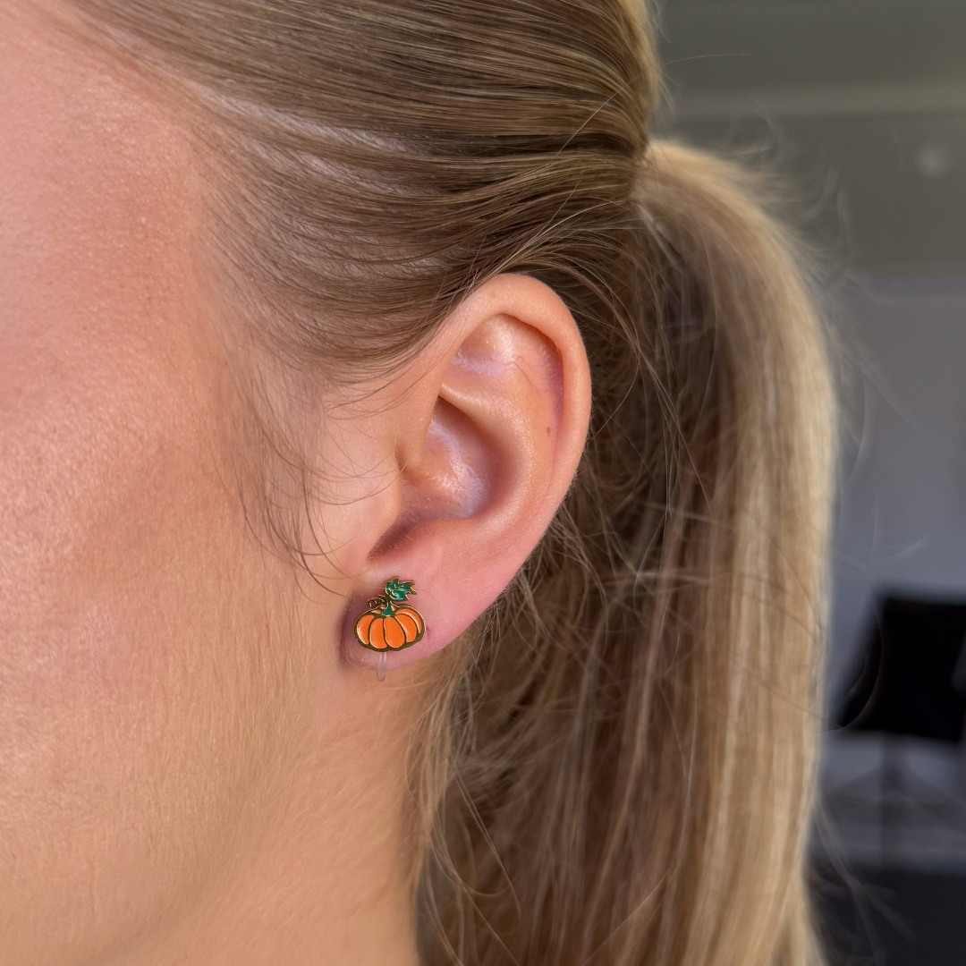 Pumpkin Pie Clip Oorbellen
