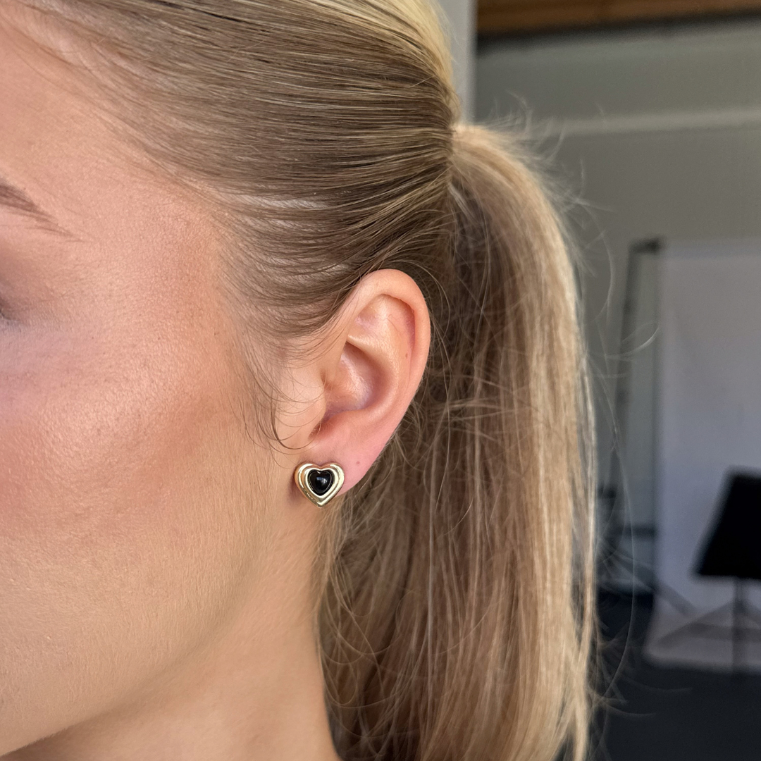 Midnight Love Clip Oorbellen