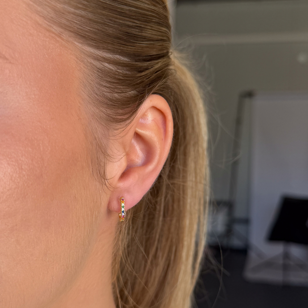 Confetti Clip Oorbellen
