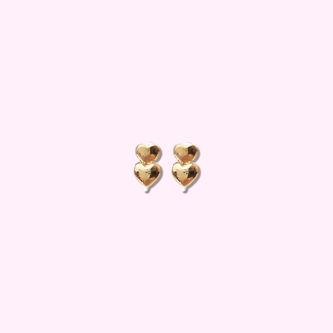 Clip Oorbel Heart Stud